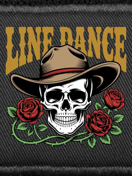 Line Dance Skull & Roses