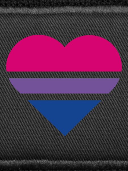Pride Flag Heart · Bisexual