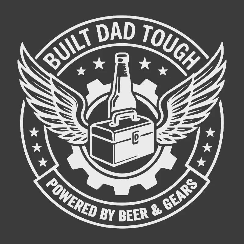 Built Dad Tough Father's Day Strength