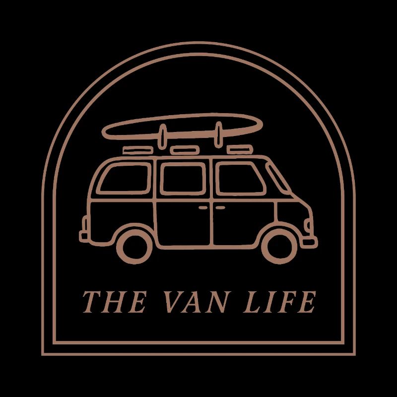 Van life surf road trip beach aesthetic