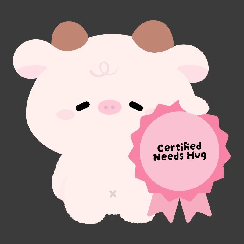 Certified Needs Hug Cow
