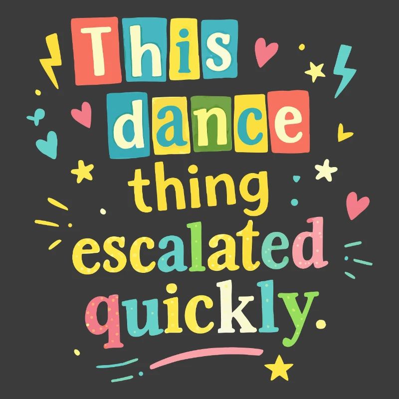 This dance quickly escalated