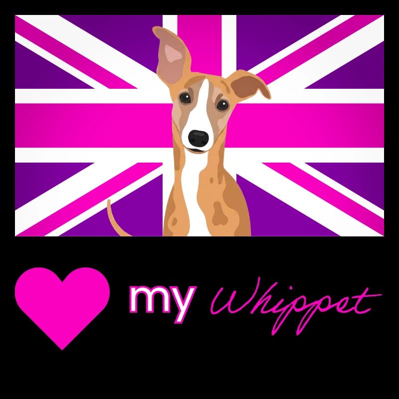 PURPLEWHIPPET (Rosa Text, Lebendig)