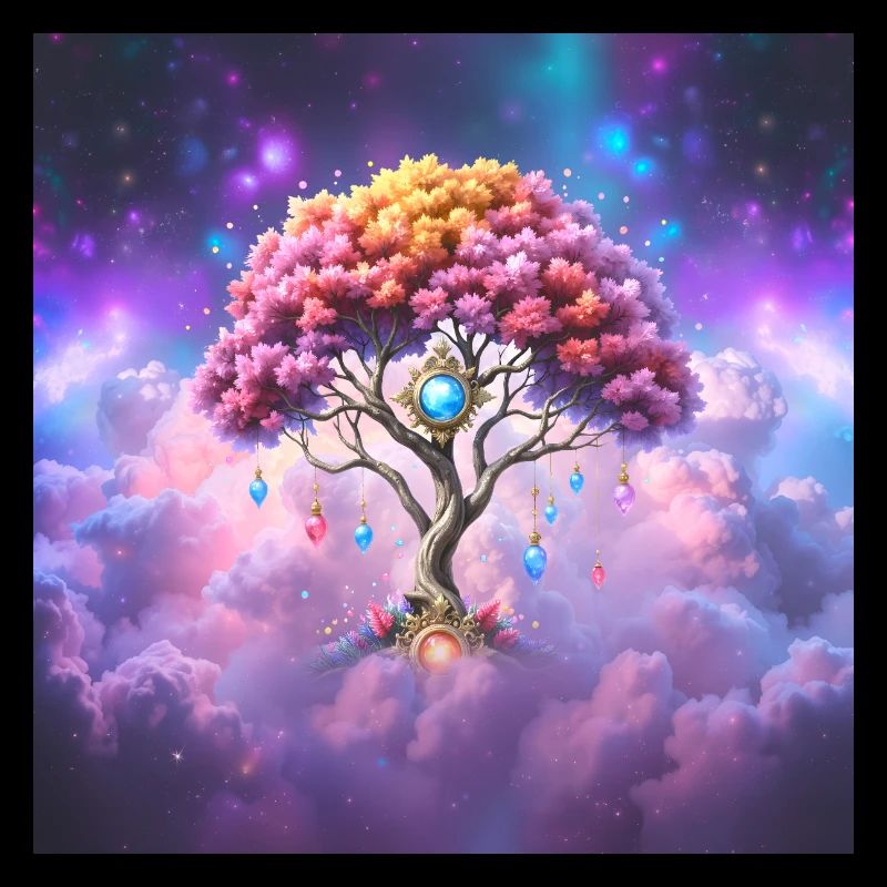 Kosmischer Edelsteinbaum