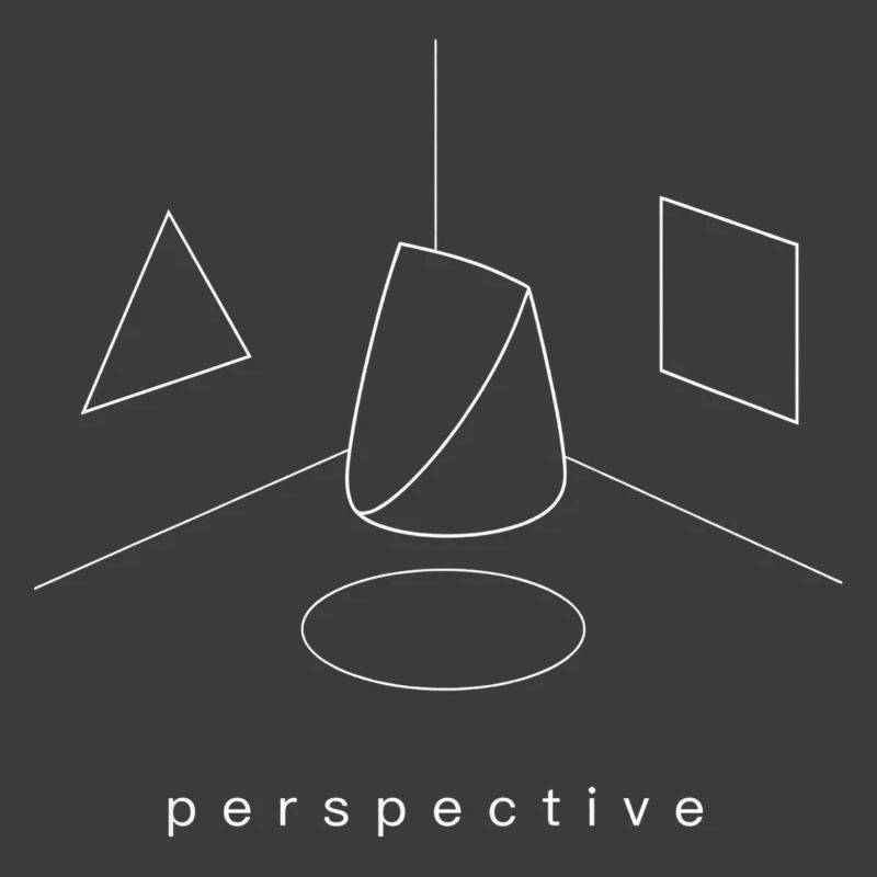 Perception minimaliste de perspective vs Télé-shirt de la réalité