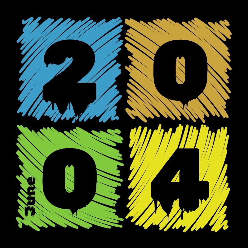 22. Geburtstag Farbige Patches since 06/2004