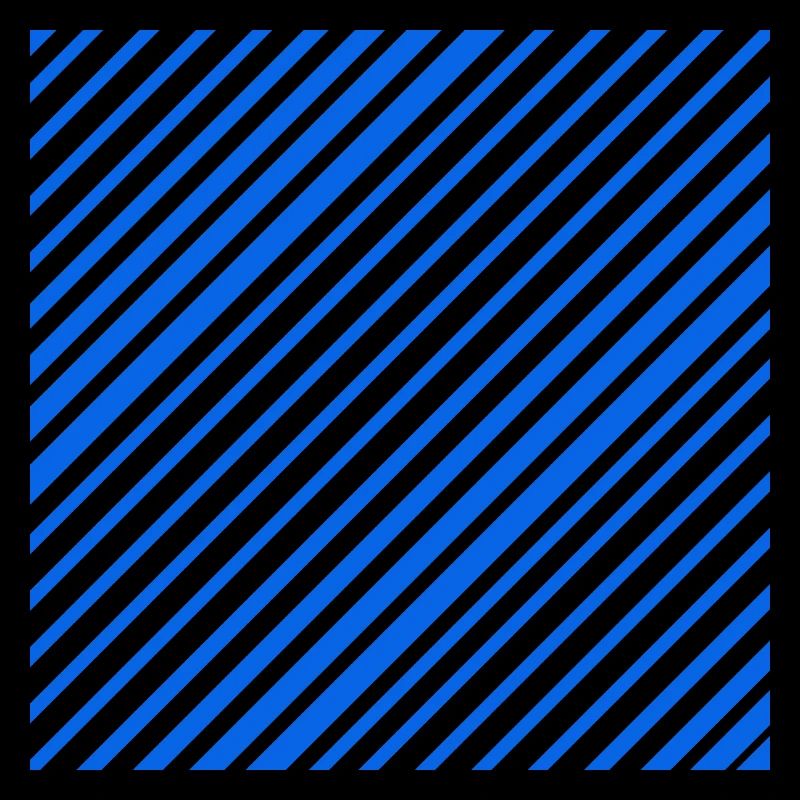 Graphic lines with diagonal stripes L blue