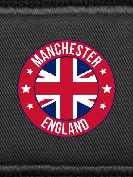 Manchester Flag Roundel Emblem