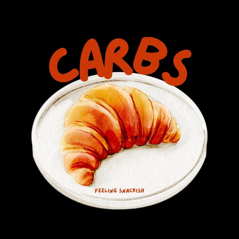 Carbs Croissant Snack
