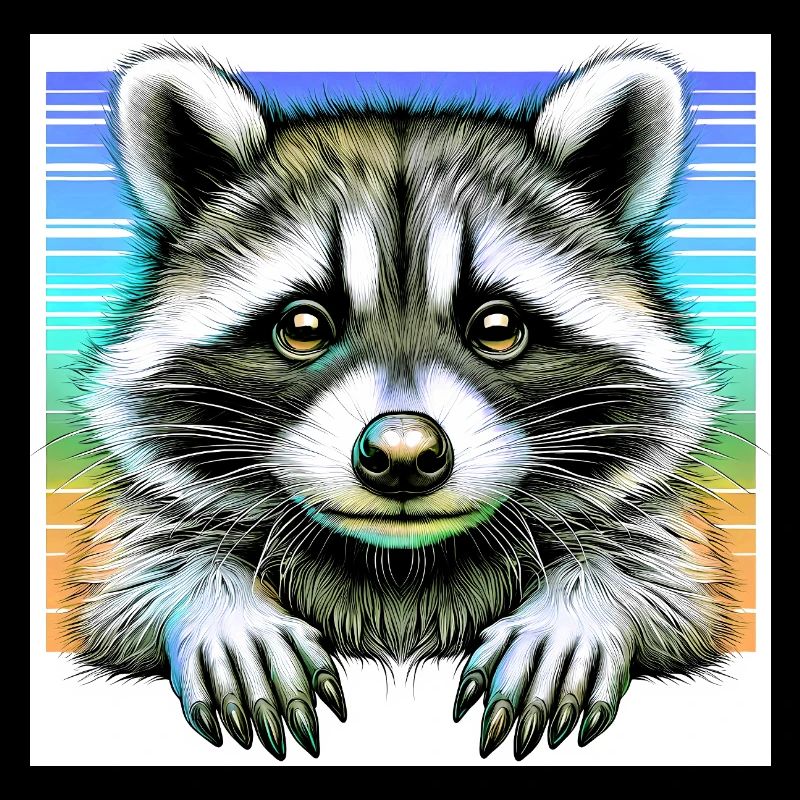 Waschbär