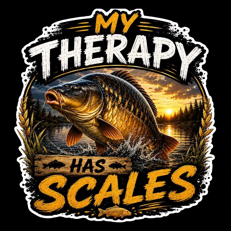 My Therapy Has Scales Carp Fishing