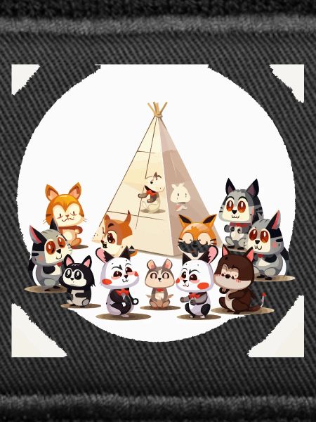 Animal Campfire Round