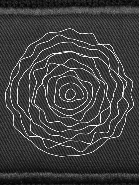 Concentric Line Rose