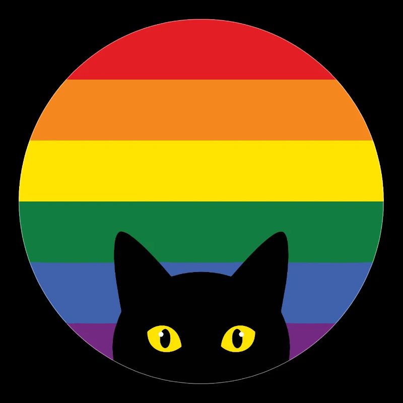 Pride Month LGBT – Späh-Katze