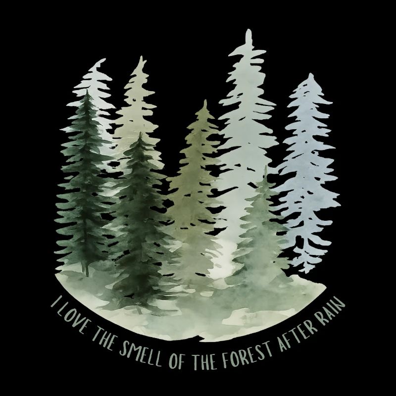 L’odeur de la forêt après la pluie