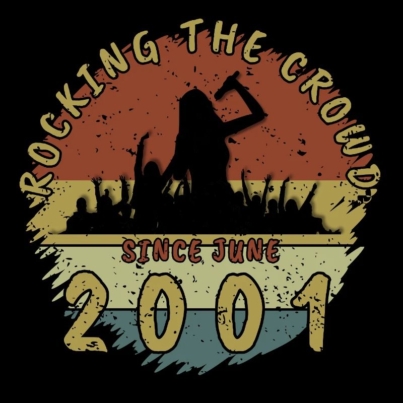 25th Birthday Rocking the crowd SNG 06/2001