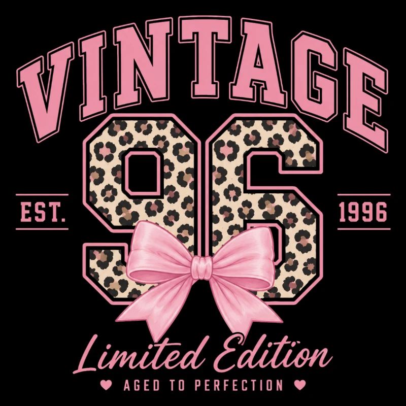 Vintage Leopard 96 Pink Limited