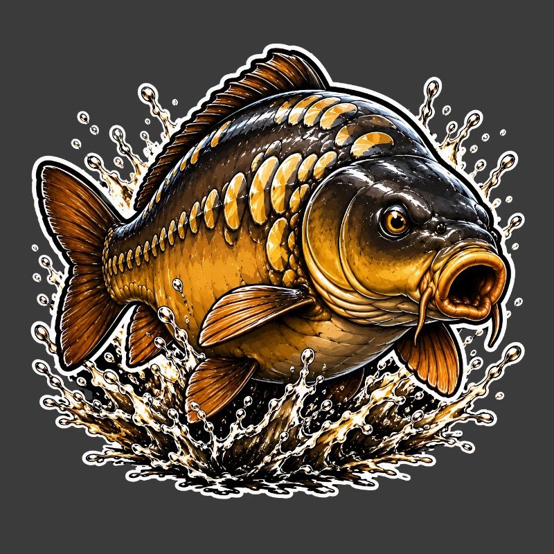 Design de pêche à la crape miroir
