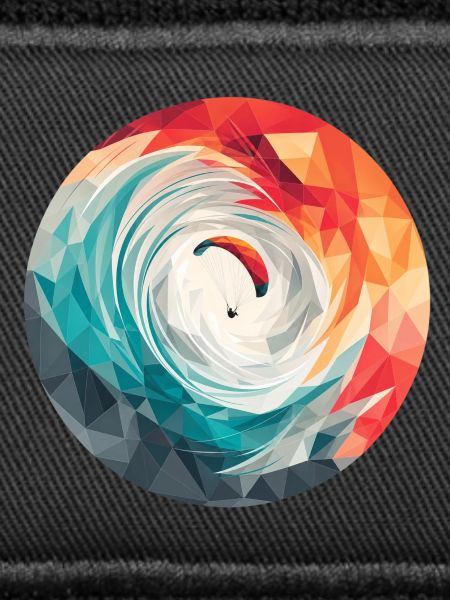 Geometric Vortex Paragliding