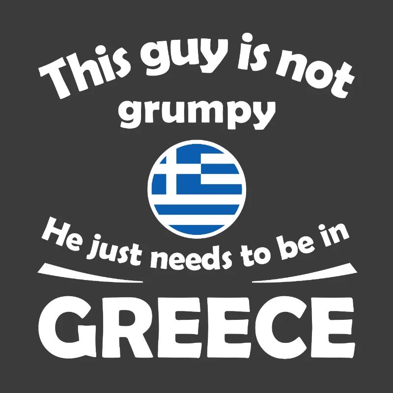 Pas Grumpy Greek Vibe Tee