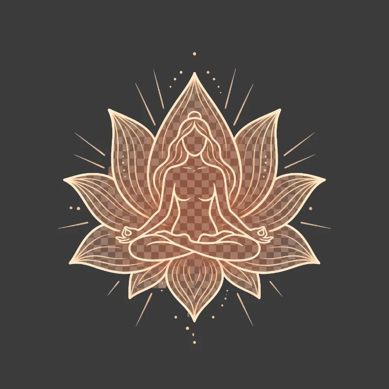 Zen-Lotus Meditationsblüte