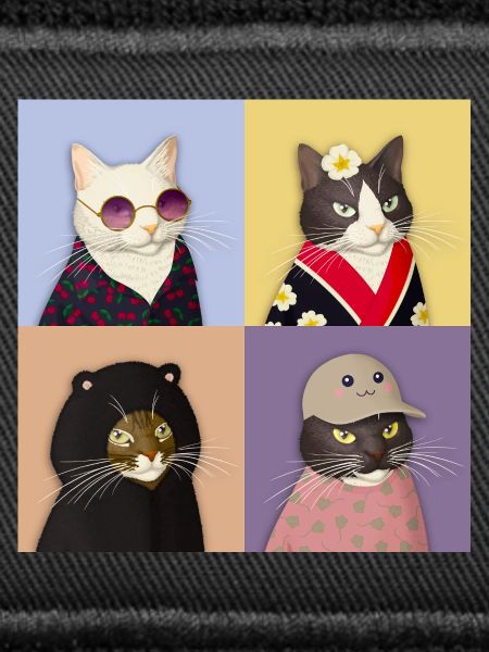 Cat Couture Quartet