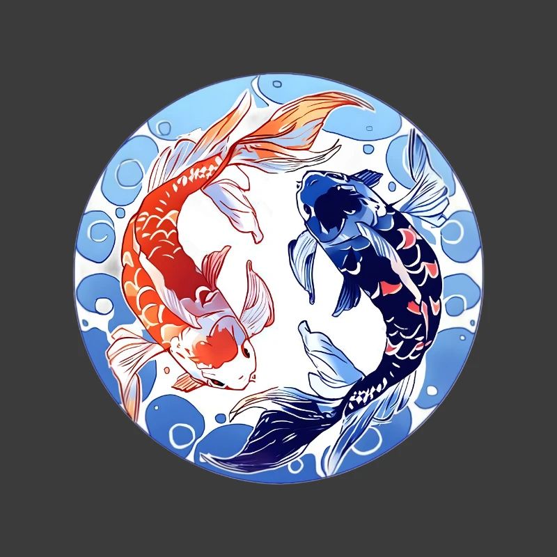 Conception du cercle Koi YinYang