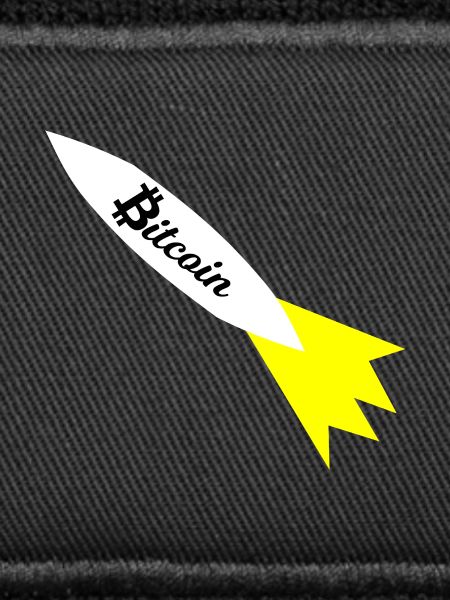 Bitcoin Rocket Print