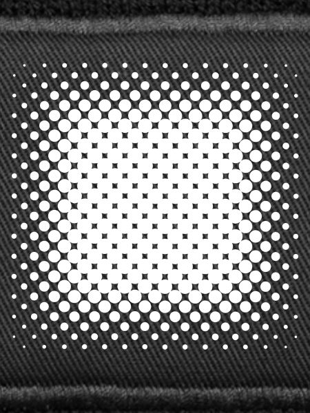 Radiales Halbtonquadrat