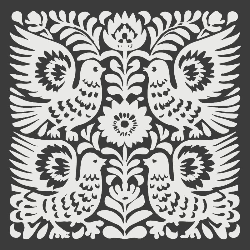 Dove Floral Crest