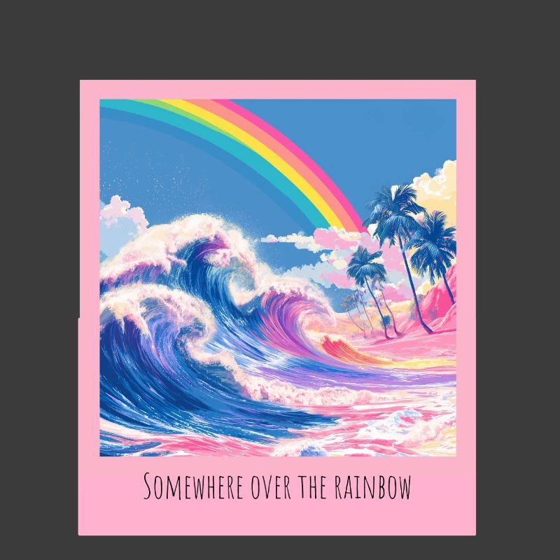 Rainbow Beach Rétro Wave