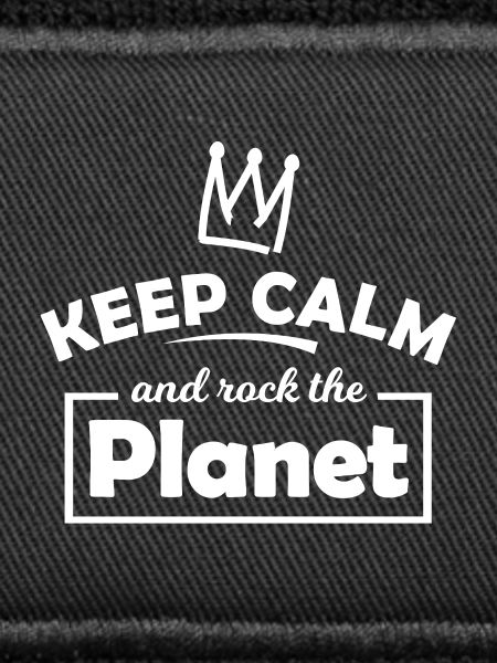 Keep Calm Rock Planet
