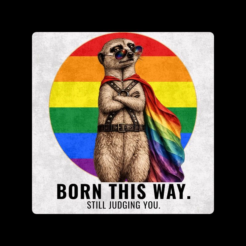 Born This Way Funny LGBTQ Pride Design
