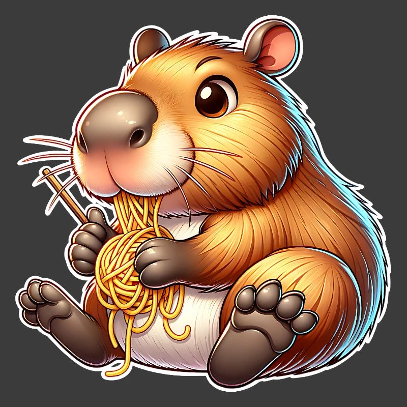 Pâtes à capybara
