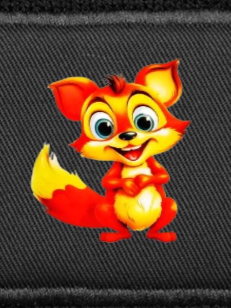 Fiery Fox Toon Charm