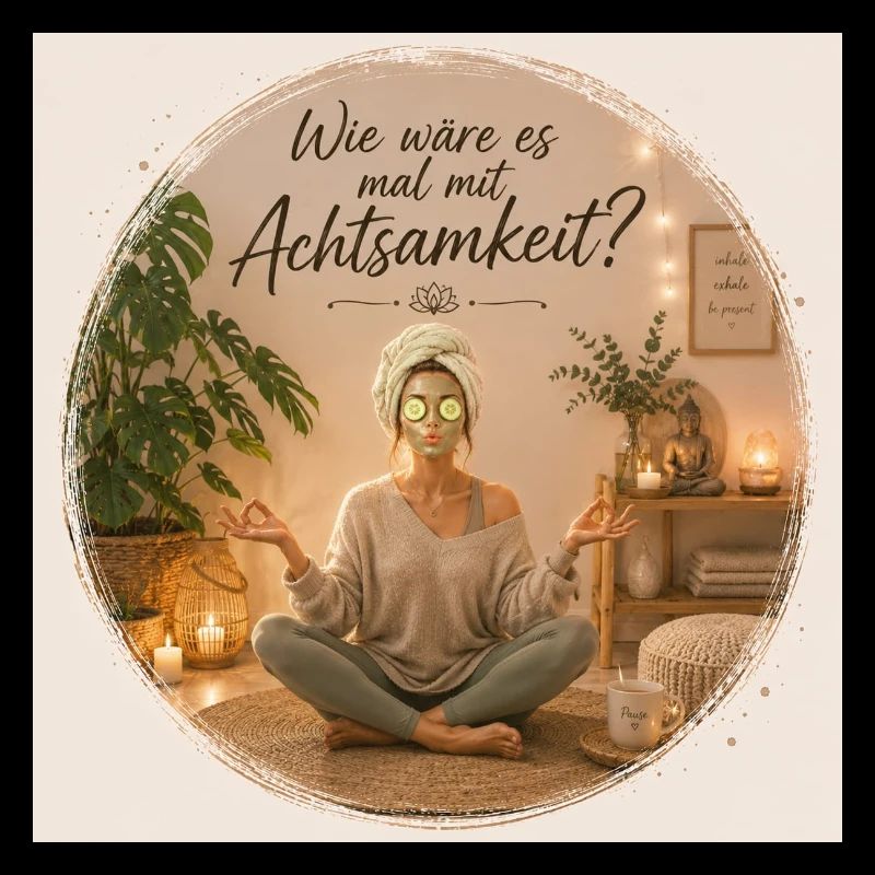 Achtsamkeit im Spa-Meditationsstil