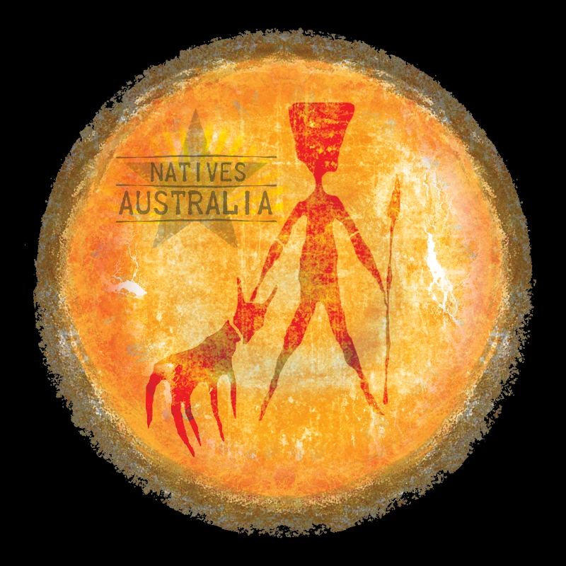 Sun Indigenous Silhouette