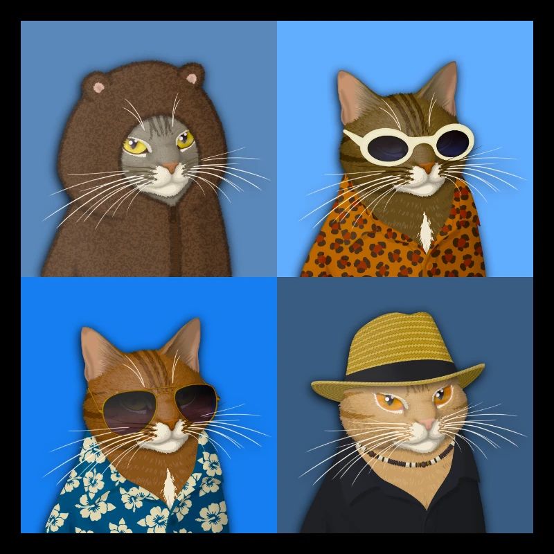 Getigerte Katzensorte