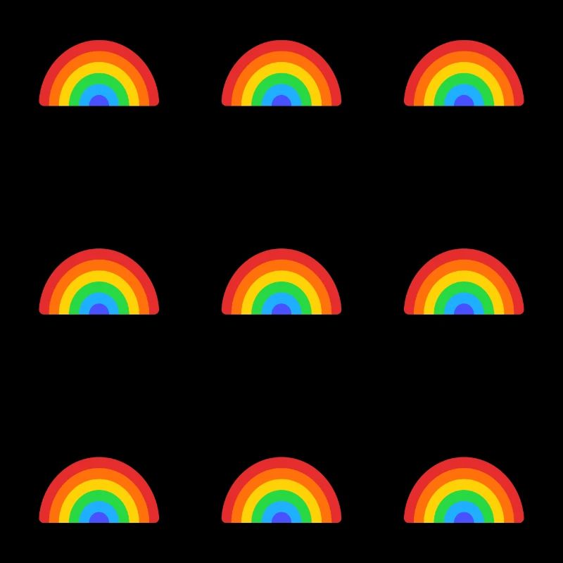 Rainbow Pattern - Happy Pride