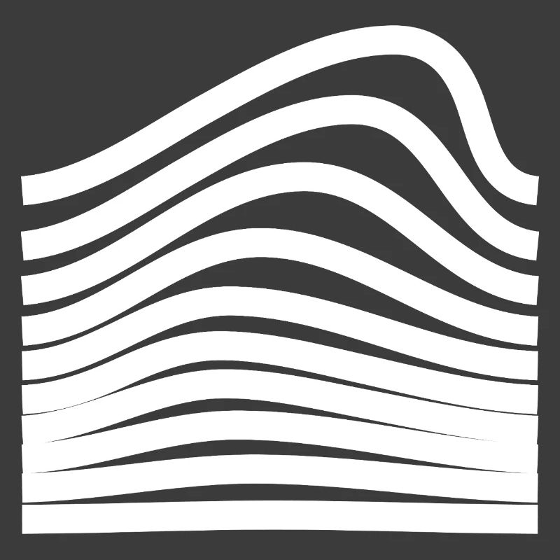 Conception ondulée et audacieuse