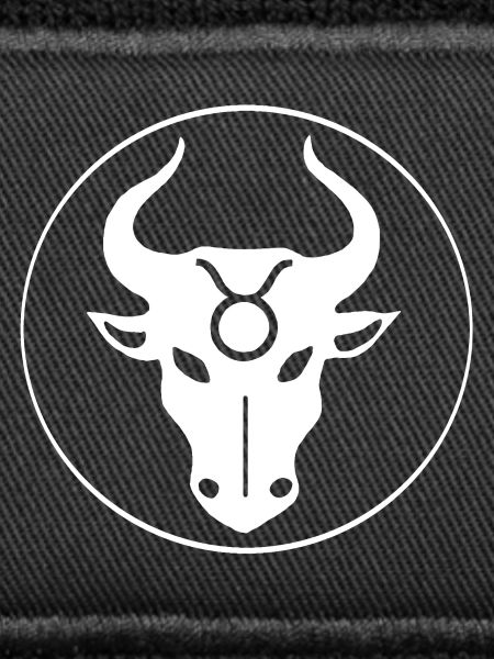 Taurus Star Sign (White)