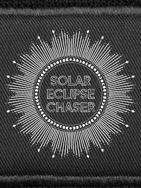 Solar eclipse chaser white
