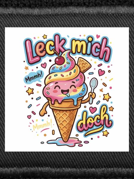 Leck mich Eiscreme Spaß