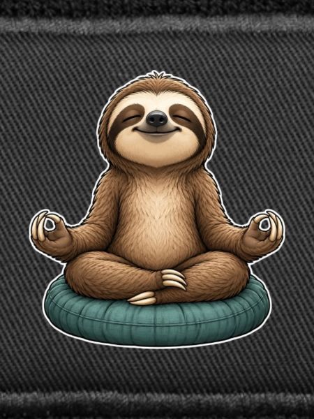 Sloth Meditation on Pillow
