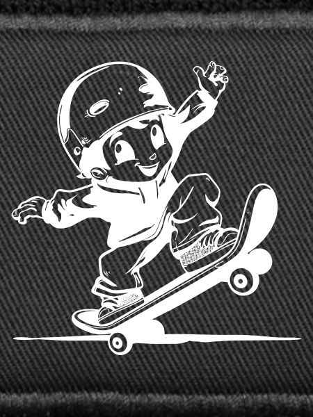 Skateboarder Boy Comic