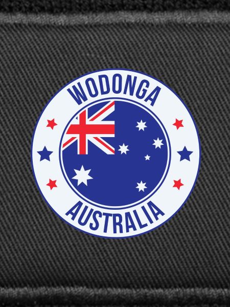 Wodonga Australia Badge Emblem