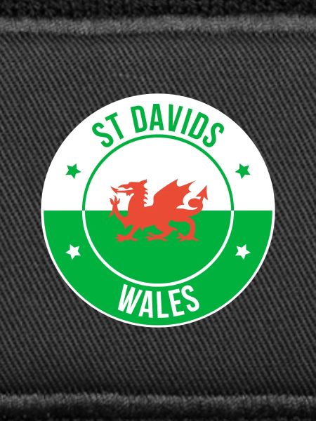 St Davids walisisches Drachenemblem