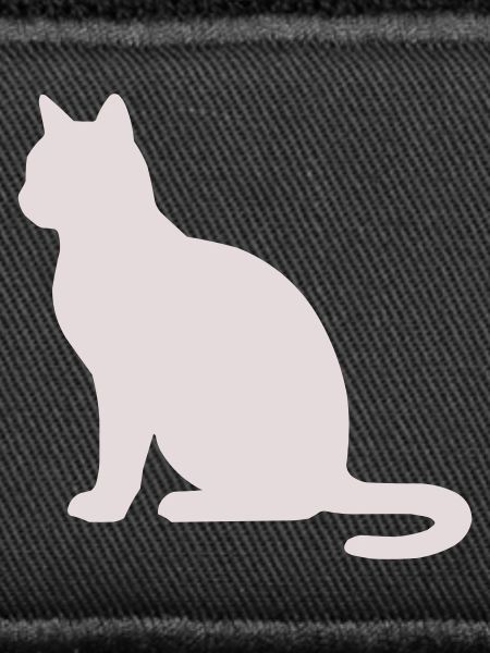 Pastel Cat Silhouette