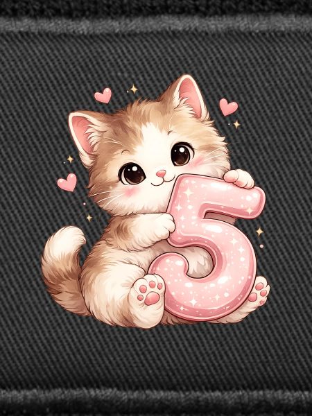 Kitten 5 Birthday