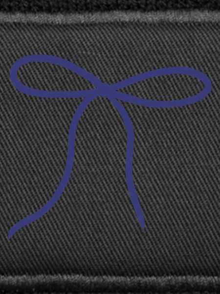 Blue Ribbon Bow Illustration